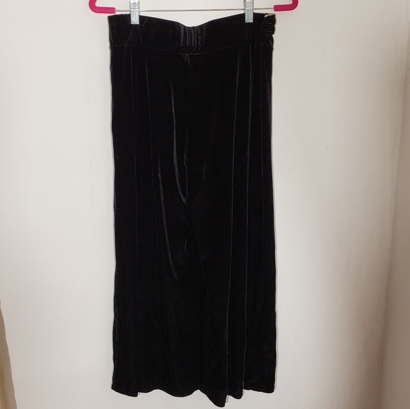 Vivendi wide leg velvet pant sequin detail size S - Picture 2 of 4